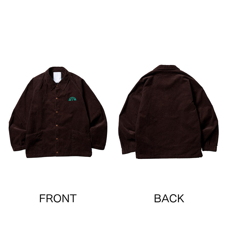 Liberaiders (リベレイダース) 24 F/W コーデュロイ コーチジャケット CORDUROY COACH JACKET  78016 ブラウン