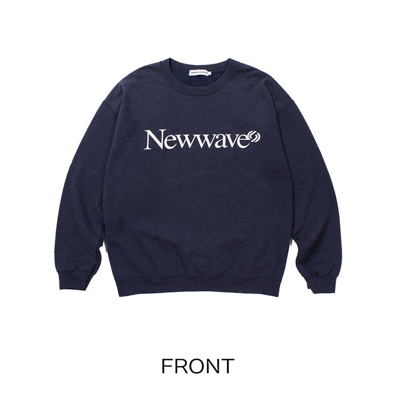 cabaret poval キャバレー ポバール Newwave Crewneck ニューウェーブ クルーネック ネイビー