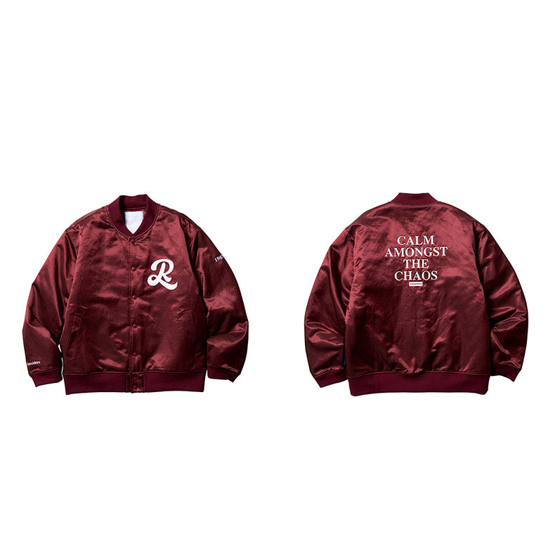 Liberaiders (リベレイダース) 24 F/W  LR バーシティジャケット LR VARSITY JACKET 78007 バーガンディー