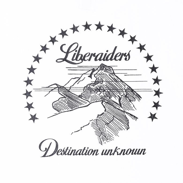 Liberaiders (リベレイダース) 24 F/W タイトル シークエンス Tシャツ TITLE SEQUENCE TEE 78602 ホワイト