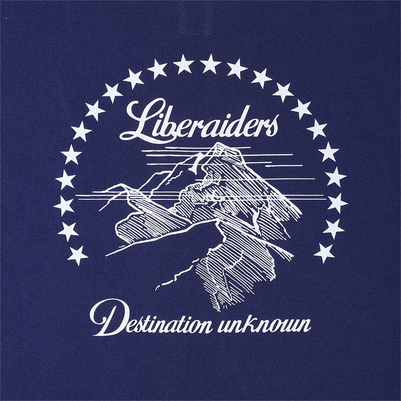 Liberaiders (リベレイダース) 24 F/W タイトル シークエンス Tシャツ TITLE SEQUENCE TEE 78602 ネイビー