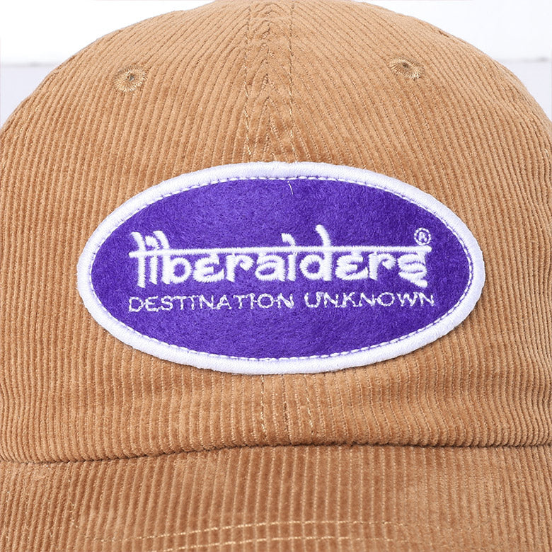 Liberaiders (リベレイダース) 24 F/W オーバルロゴコーデュロイキャップ OVAL LOGO CORDUROY CAP 78902 ベージュ