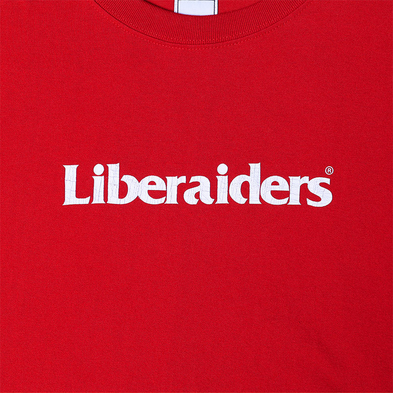 Liberaiders (リベレイダース) 24 F/W オージーロゴ Tシャツ OG LOGO TEE 78601 レッド