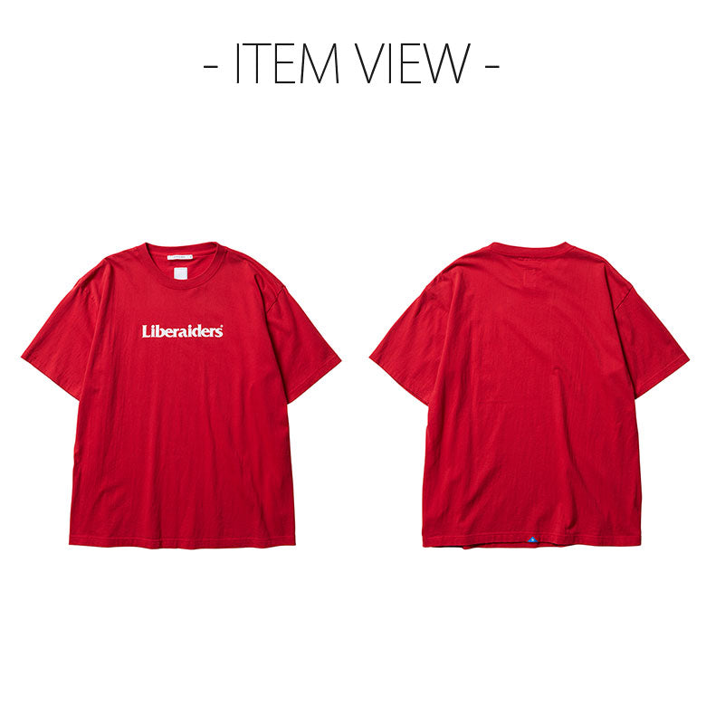 Liberaiders (リベレイダース) 24 F/W オージーロゴ Tシャツ OG LOGO TEE 78601 レッド