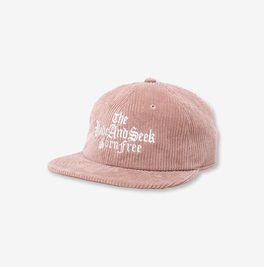 HIDE AND SEEK / The H&S Cord CAP(24ss) / PINK
