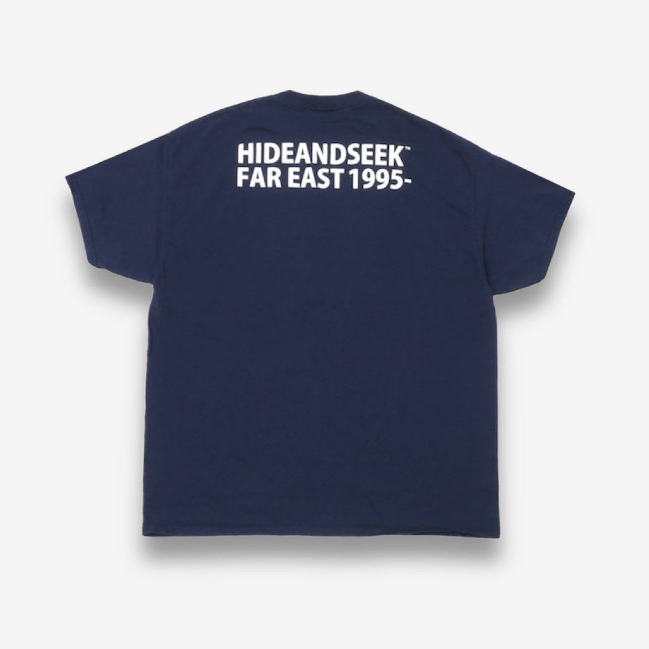 HIDE AND SEEK ハイドアンドシーク / FAR EAST 1995 S/S Tee (24ss) ファーイースト1995 Tシャツ / ネイビー