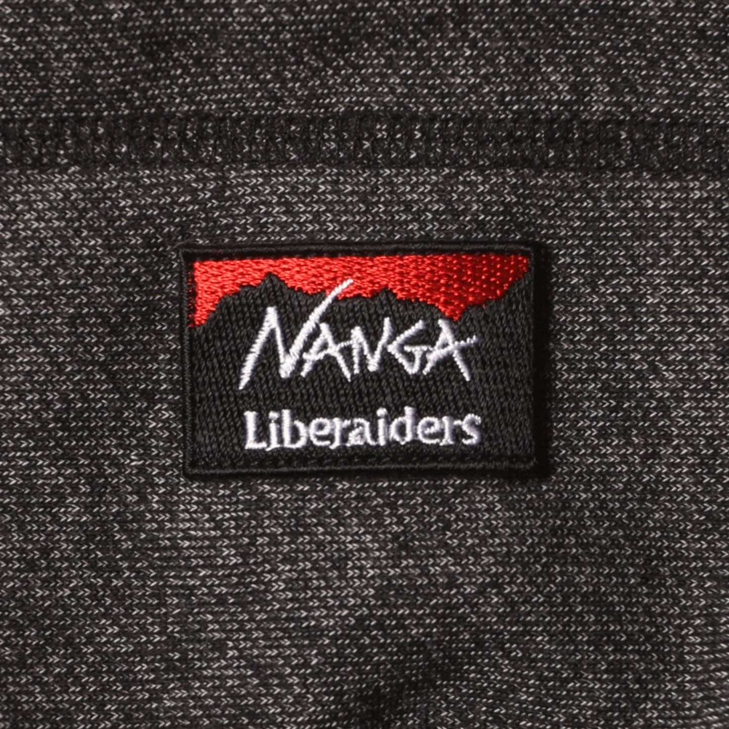 NANGA X LIBERAIDERS (ナンガ リベレイダース) ECO HYBRID HOODIE エコハイブリッド スウェット パーカー ブラック