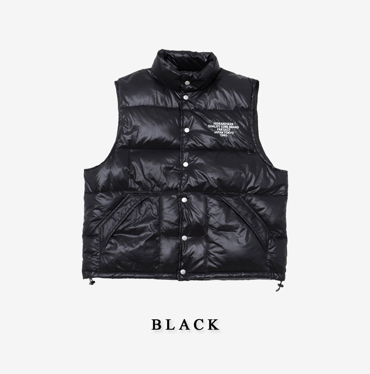 HIDE AND SEEK /DOWN VEST(23aw)