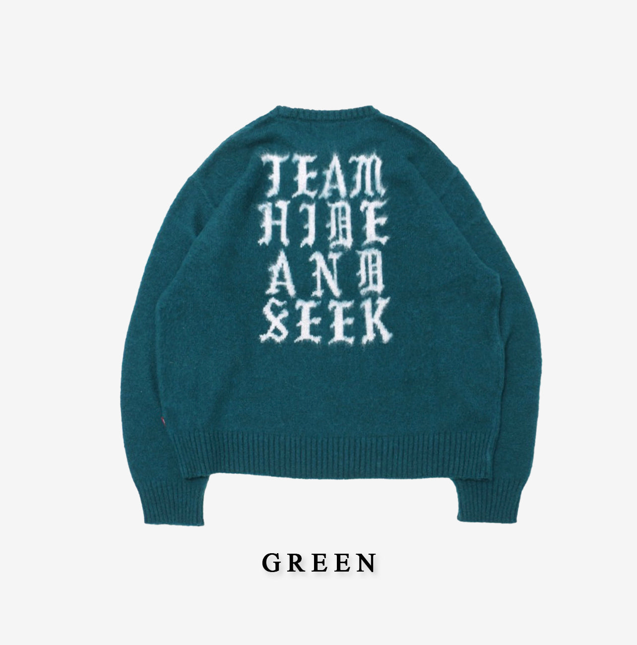 HIDE AND SEEK /Team Mohair Sweater