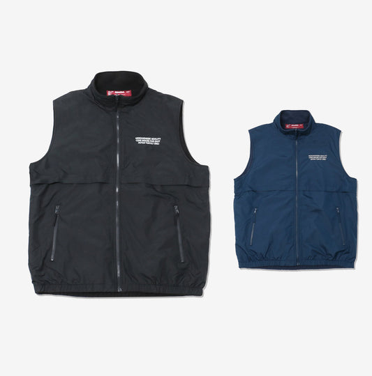 HIDE AND SEEK / Nylon Zip Vest (24ss)