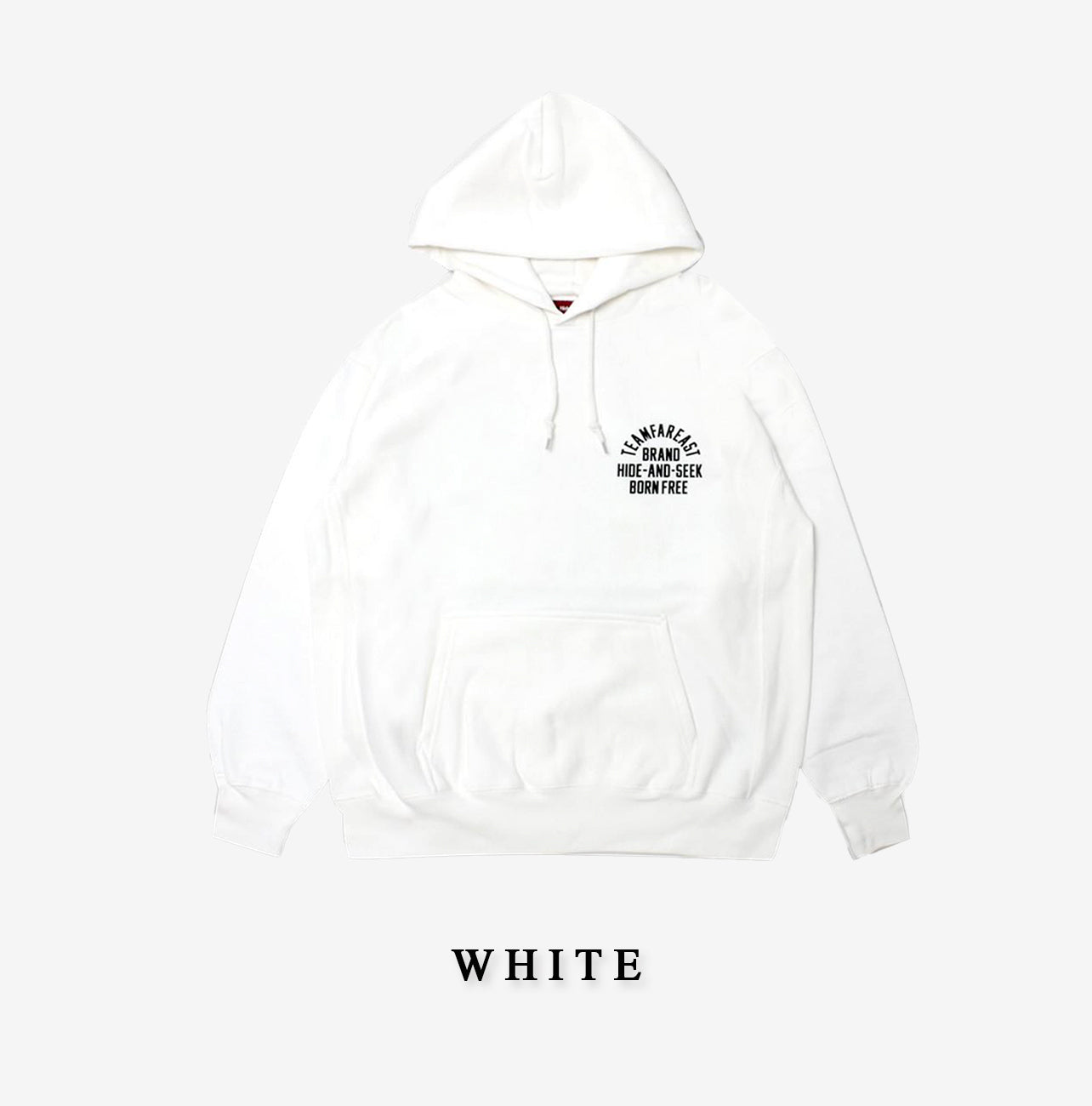 HIDE AND SEEK / College Hooded Sweat Shirt(24ss)